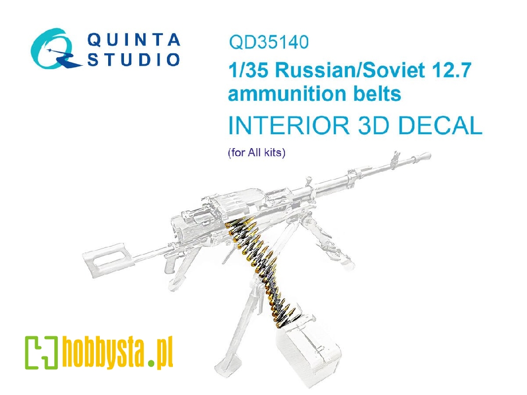 Soviet-russian 12.7 Mm Ammunition Belts (For All Kits) - zdjęcie 1 Soviet-russian 12.7 Mm Ammunition Belts (For All Kits) - zdjęcie 1
