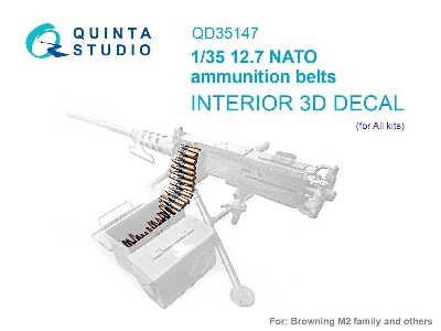 Nato 12.7 Mm Ammunition Belts (For All Kits) - zdjęcie 1