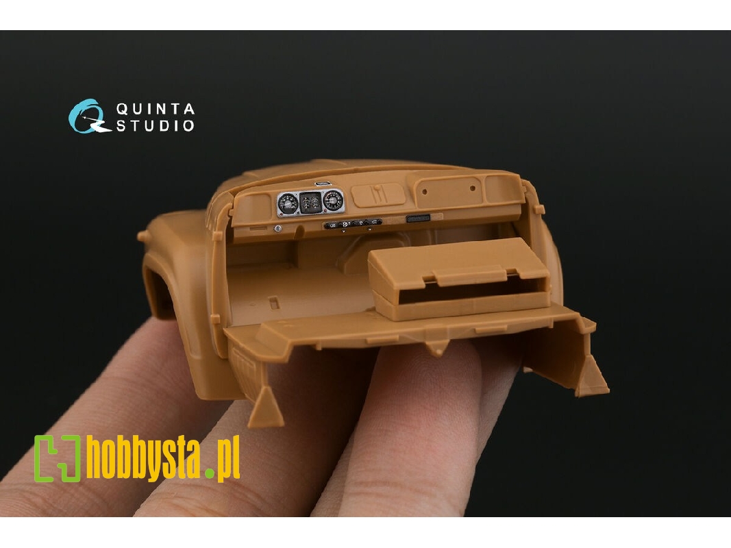 Zil-mmz-555 - 3d-printed & Coloured Interior (For Zvezda Kits) - zdjęcie 1