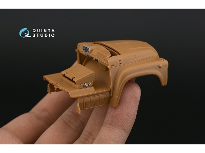 Zil-mmz-555 - 3d-printed & Coloured Interior (For Zvezda Kits) - zdjęcie 11