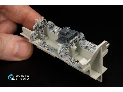 Panavia Tornado F.3 - 3d-printed & Coloured Interior On Decal Paper With 3d-printed Resin Part (For Revell Kits) - zdjęcie 6