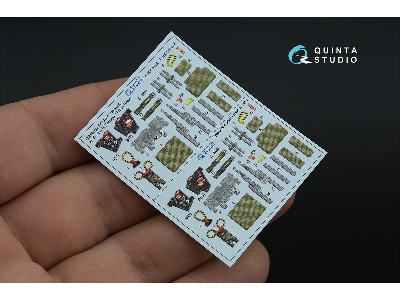 Grumman F-14 B Tomcat - 3d-printed & Coloured Interior On Decal Paper With 3d-printed Resin Part (For Tamiya F-14 D Kit) - zdję