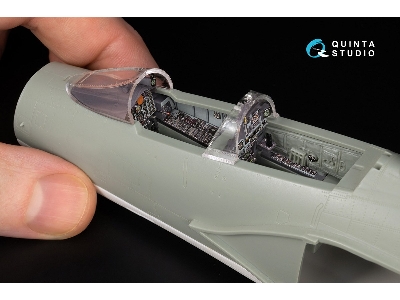 F-4 N Phantom Ii - 3d-printed & Coloured Interior On Decal Paper With 3d-printed Resin Part (For Academy Kits) - zdjęcie 5