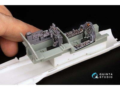 F-4 N Phantom Ii - 3d-printed & Coloured Interior On Decal Paper With 3d-printed Resin Part (For Academy Kits) - zdjęcie 8