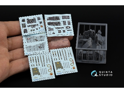 F-4 N Phantom Ii - 3d-printed & Coloured Interior On Decal Paper With 3d-printed Resin Part (For Academy Kits) - zdjęcie 17