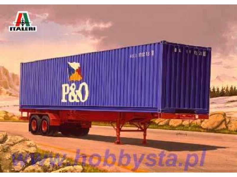 Naczepa kontenerowa - Container Trailer (40 ft) - zdjęcie 1 Naczepa kontenerowa - Container Trailer (40 ft) - zdjęcie 1