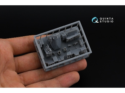 F-4 D Early Phantom Ii - 3d-printed & Coloured Interior On Decal Paper With 3d-printed Resin Part (For Academy Kits) - zdjęcie 
