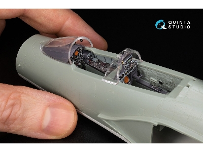 F-4 J Phantom Ii - 3d-printed & Coloured Interior On Decal Paper With 3d-printed Resin Part (For Academy Kits) - zdjęcie 4