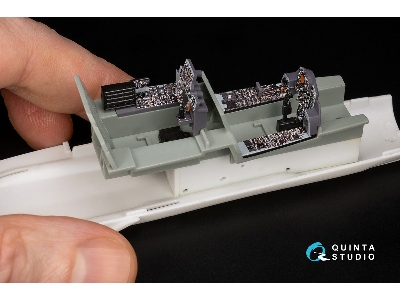 F-4 J Phantom Ii - 3d-printed & Coloured Interior On Decal Paper With 3d-printed Resin Part (For Academy Kits) - zdjęcie 6