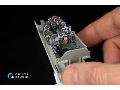 F-4 J Phantom Ii - 3d-printed & Coloured Interior On Decal Paper With 3d-printed Resin Part (For Academy Kits) - zdjęcie 7