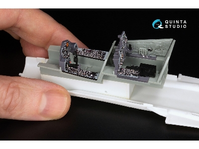 F-4 J Phantom Ii - 3d-printed & Coloured Interior On Decal Paper With 3d-printed Resin Part (For Academy Kits) - zdjęcie 8