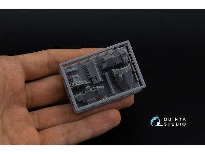 F-4 J Phantom Ii - 3d-printed & Coloured Interior On Decal Paper With 3d-printed Resin Part (For Academy Kits) - zdjęcie 9