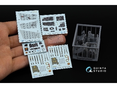 F-4 J Phantom Ii - 3d-printed & Coloured Interior On Decal Paper With 3d-printed Resin Part (For Academy Kits) - zdjęcie 17