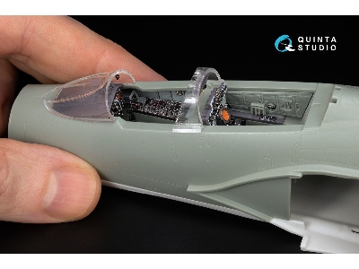 F-4 S Phantom Ii - 3d-printed & Coloured Interior On Decal Paper With 3d-printed Resin Part (For Academy Kits) - zdjęcie 4