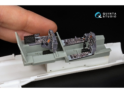 F-4 S Phantom Ii - 3d-printed & Coloured Interior On Decal Paper With 3d-printed Resin Part (For Academy Kits) - zdjęcie 6