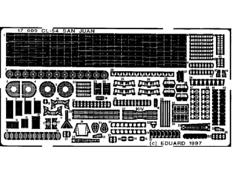  CL-54 San Juan 1/700 - Revell - blaszki - zdjęcie 1