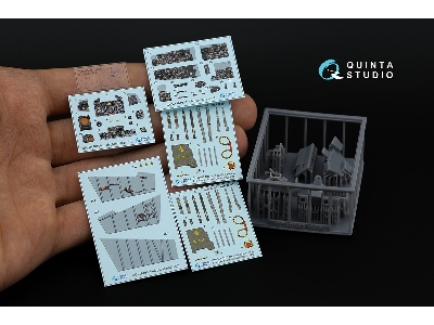 F-4 S Phantom Ii - 3d-printed & Coloured Interior On Decal Paper With 3d-printed Resin Part (For Academy Kits) - zdjęcie 17