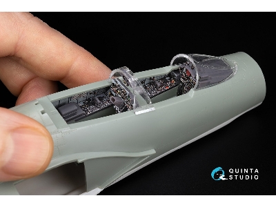 F-4 D Late Phantom Ii - 3d-printed & Coloured Interior On Decal Paper With 3d-printed Resin Part (For Academy Kits) - zdjęcie 4