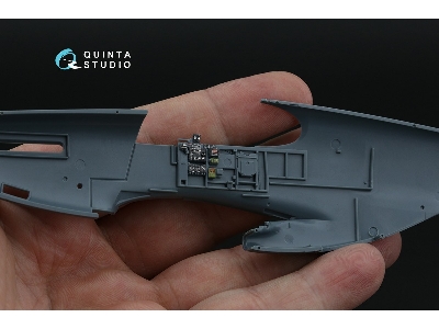 P-51 B/C Mustang Early - 3d-printed & Coloured Interior On Decal Paper (For Eduard Kits) - zdjęcie 4