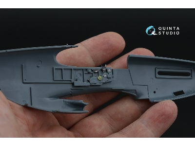 P-51 B/C Mustang Early - 3d-printed & Coloured Interior On Decal Paper (For Eduard Kits) - zdjęcie 5