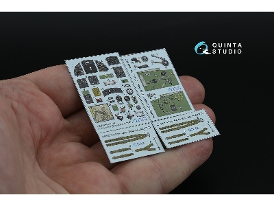 Fairey Fulmar Mk.Ii 3d-printed & Coloured Interior On Decal Paper (For Trumpeter Kits) - zdjęcie 13