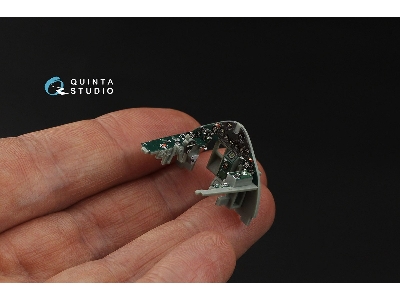 Grumman F4f-4 Wildcat - 3d-printed & Coloured Interior On Decal Paper (For Academy Kits) - zdjęcie 3