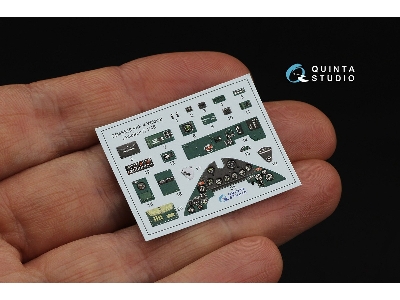 Grumman F4f-4 Wildcat - 3d-printed & Coloured Interior On Decal Paper (For Academy Kits) - zdjęcie 9