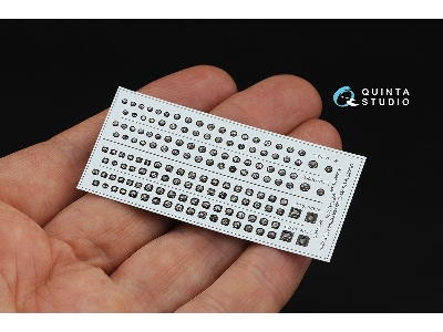 Us Wwii Cockpit Instrument Gauges 3d-printed & Coloured Interior On Decal Paper (For All Kits) - zdjęcie 4