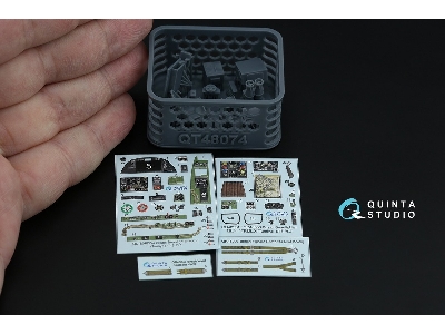 Bristol Beaufighter Mk.Vi - 3d-printed & Coloured Interior On Decal Paper With 3d-printed Resin Part (For Tamiya Kits) - zdjęci