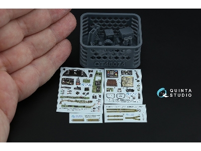 Bristol Beaufighter Tf.Mk.X - 3d-printed & Coloured Interior On Decal Paper With 3d-printed Resin Part (For Tamiya Kits) - zdję