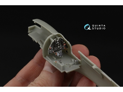 Bell P-63 C/E Kingcobra - 3d-printed & Coloured Interior On Decal Paper (For Dora Wings / Amg Kits) - zdjęcie 3