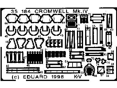  Cromwell Mk. IV 1/35 - Tamiya - blaszki - zdjęcie 3