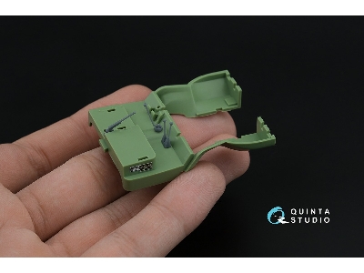 Apa-5d - 3d-printed & Coloured Interior On Decal Paper With 3d-printed Resin Part (For Kitty Hawk And Zimi Model Kits) - zdjęci