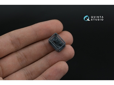 Apa-5d - 3d-printed & Coloured Interior On Decal Paper With 3d-printed Resin Part (For Kitty Hawk And Zimi Model Kits) - zdjęci