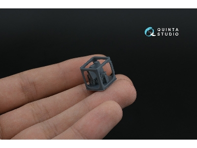 Apa-5d - 3d-printed & Coloured Interior On Decal Paper With 3d-printed Resin Part (For Kitty Hawk And Zimi Model Kits) - zdjęci