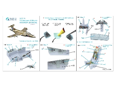 Blackburn Buccanneer S.2b Early - 3d-printed & Coloured Interior On Decal Paper (For Airfix Kits) - zdjęcie 2