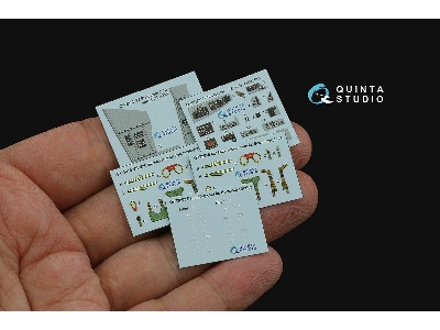 Blackburn Buccanneer S.2b Early - 3d-printed & Coloured Interior On Decal Paper (For Airfix Kits) - zdjęcie 12