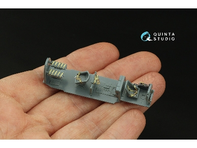 Messerchmitt Bf-110 C/D/E - 3d-printed & Coloured Interior On Decal Paper (For Eduard Kits) - zdjęcie 3