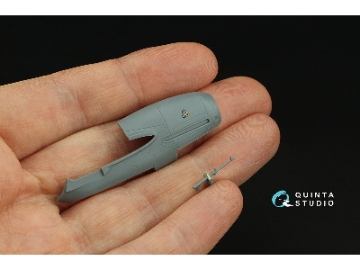 Messerchmitt Bf-110 C/D/E - 3d-printed & Coloured Interior On Decal Paper (For Eduard Kits) - zdjęcie 6