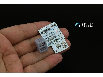 Sukhoi Su-33 - 3d-printed & Coloured Interior On Decal Paper With 3d-printed Resin Part (For Trumepter Kits) - zdjęcie 11