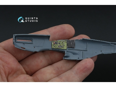 P-51 D Mustang Early - 3d-printed & Coloured Interior On Decal Paper (For Eduard Kits) - zdjęcie 3