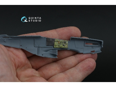 P-51 D Mustang Early - 3d-printed & Coloured Interior On Decal Paper (For Eduard Kits) - zdjęcie 4