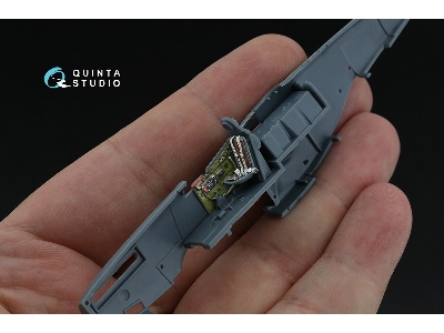 P-51 D Mustang Early - 3d-printed & Coloured Interior On Decal Paper (For Eduard Kits) - zdjęcie 6