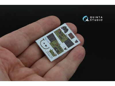 P-51 D Mustang Early - 3d-printed & Coloured Interior On Decal Paper (For Eduard Kits) - zdjęcie 8