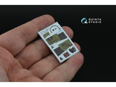 P-51 D Mustang Early - 3d-printed & Coloured Interior On Decal Paper (For Eduard Kits) - zdjęcie 9