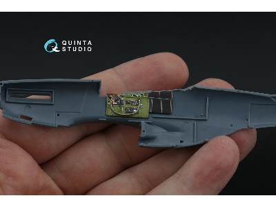 P-51 D Mustang Late - 3d-printed & Coloured Interior On Decal Paper (For Eduard Kits) - zdjęcie 4