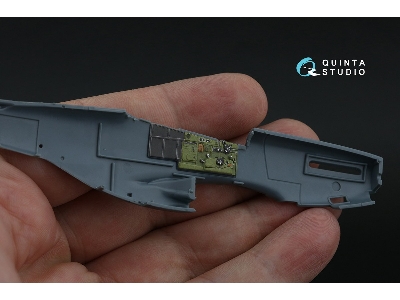 P-51 D Mustang Late - 3d-printed & Coloured Interior On Decal Paper (For Eduard Kits) - zdjęcie 5