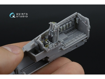 F-15 C/J Late - 3d-printed & Coloured Interior On Decal Paper (For Fine Molds Kits) - zdjęcie 6