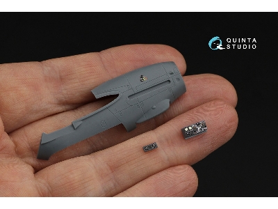 Messerschmitt Bf-110 G-2 / G-4 - 3d-printed & Coloured Interior On Decal Paper (For Eduard Kits) - zdjęcie 5