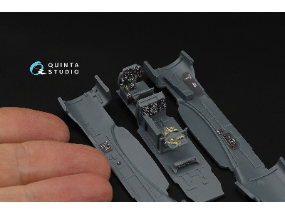 Messerschmitt Bf-110 G-2 / G-4 - 3d-printed & Coloured Interior On Decal Paper (For Eduard Kits) - zdjęcie 7